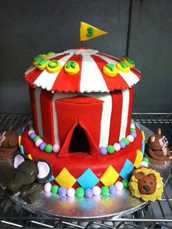 Circus Cake Image